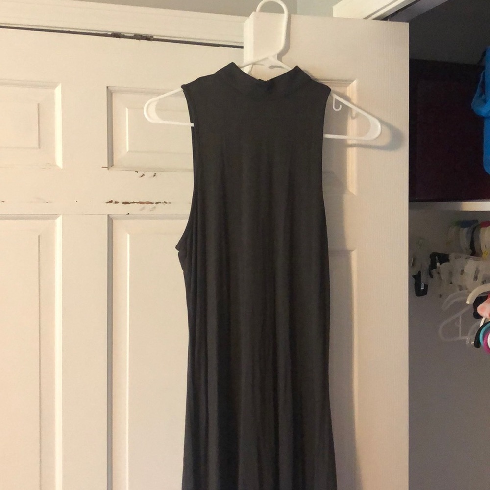 Olive Green Dress (knee length)